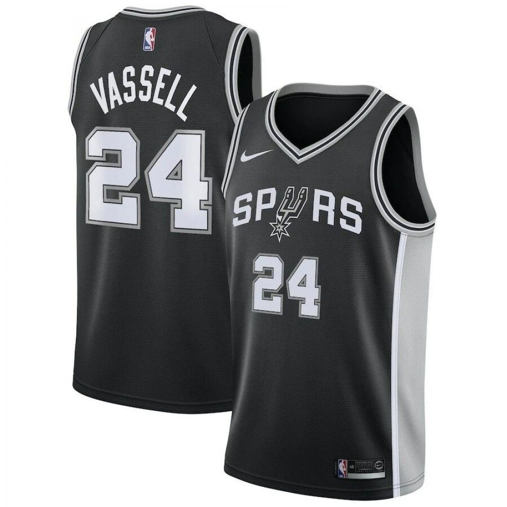 Devin Vassell San Antonio Spurs Unisex Swingman Player Jersey - Icon Edition - Black-Pro Kit Vault | Brand New 26/27 Sports Jerseys